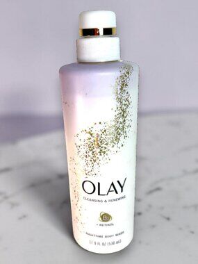 Olay Cleansing & Renewing Nighttime Body Wash +Retinol 17.9 Fluid Ounce